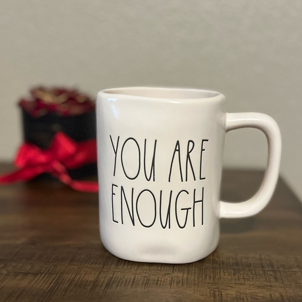 Rae Dunn Mug ✨ “You are enough”